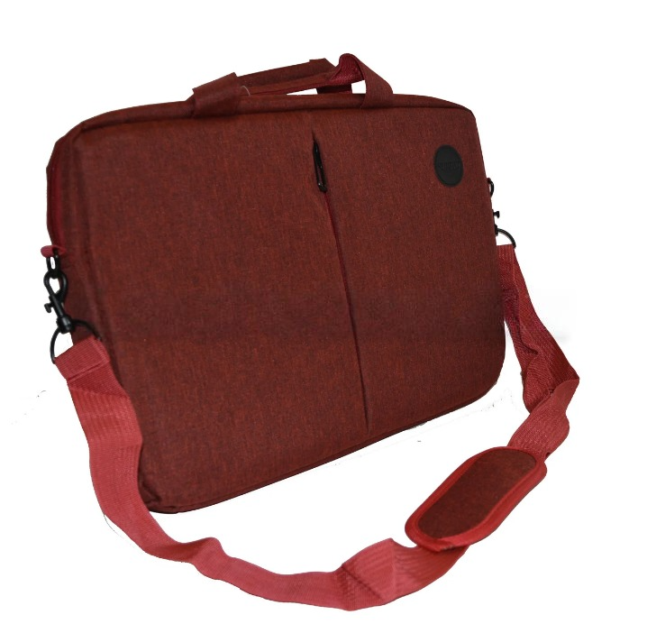 Сумка для ноутбука 15 дюймов Наплечная сумка 30 см х 41 см х 5 см Meijieluo (темно-красная) - фото 1 - id-p73453015