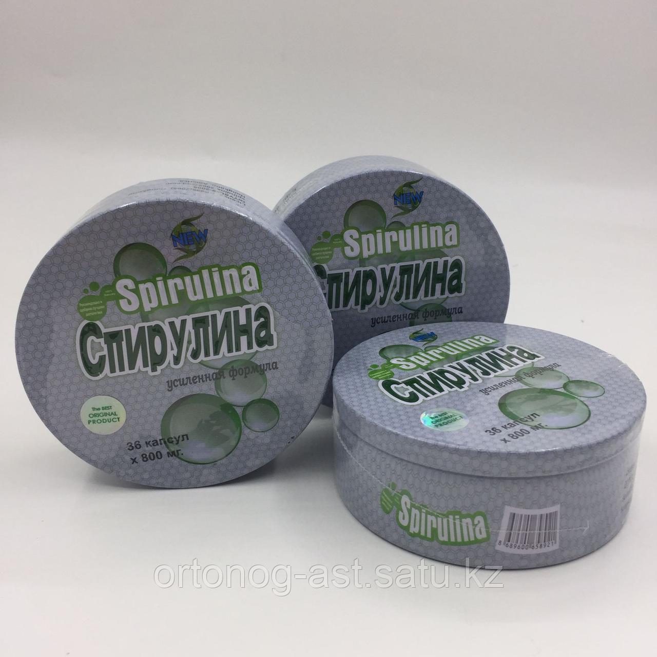 Спирулина для похудения зеленая упаковка. Оригинал - Интернет Магазин в Алматы - фото 1 - id-p114092720
