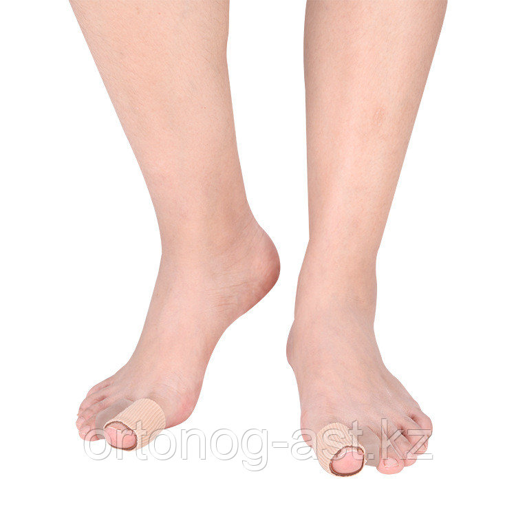 Корректор первого и второго пальца на ступне тканево-силиконовое (разделитель пальцев ног), Алматы - фото 3 - id-p114092750