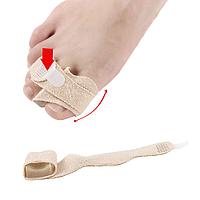 Корректирующий бандаж для вальгуса, разделитель + выпрямление среднего пальца.