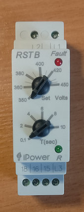 Реле контроля фаз и напряжения RSTВ  380V, фото 2