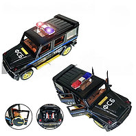 Игрушка детская машинка ФСБ металлическая со свето-звуковым сопровождением Die-Cast Metal Model Car Kings-toy