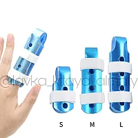 Фиксатор пальца алюминиевый с липучкой (S)