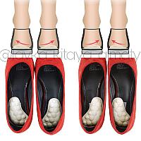 Вкладыши с наклоном для туфель, кроссовок. Коррекция вальгусной деформации стопы.