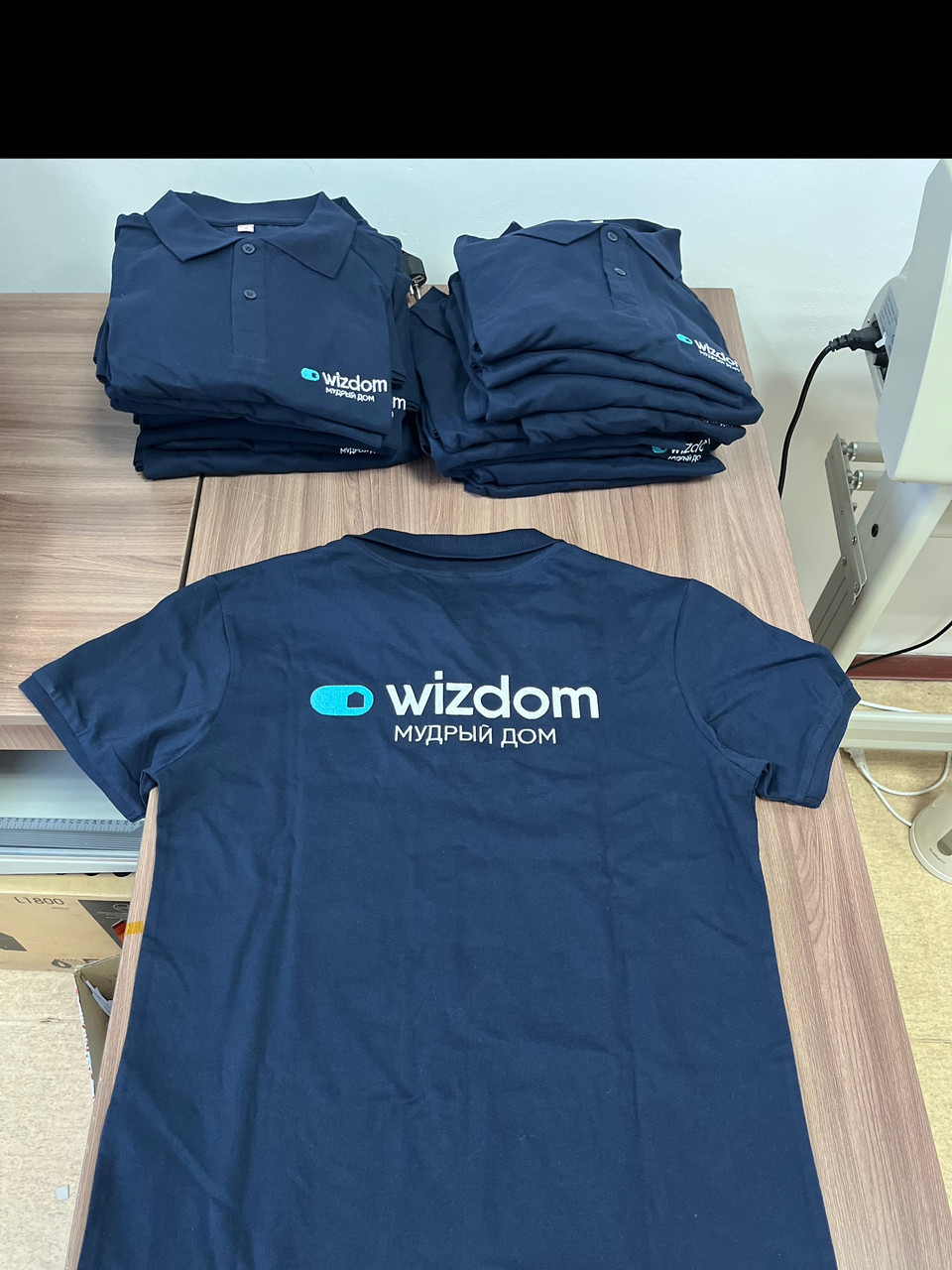 Футболки поло с вышивкой логотипа, фото 1