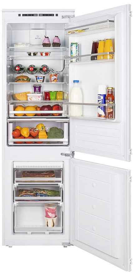 Встраиваемый холодильник Maunfeld MBF177NFFW - фото 3 - id-p114102816