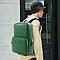 Кожаный рюкзак Lapolar Berlin M2003 (зеленый), фото 2