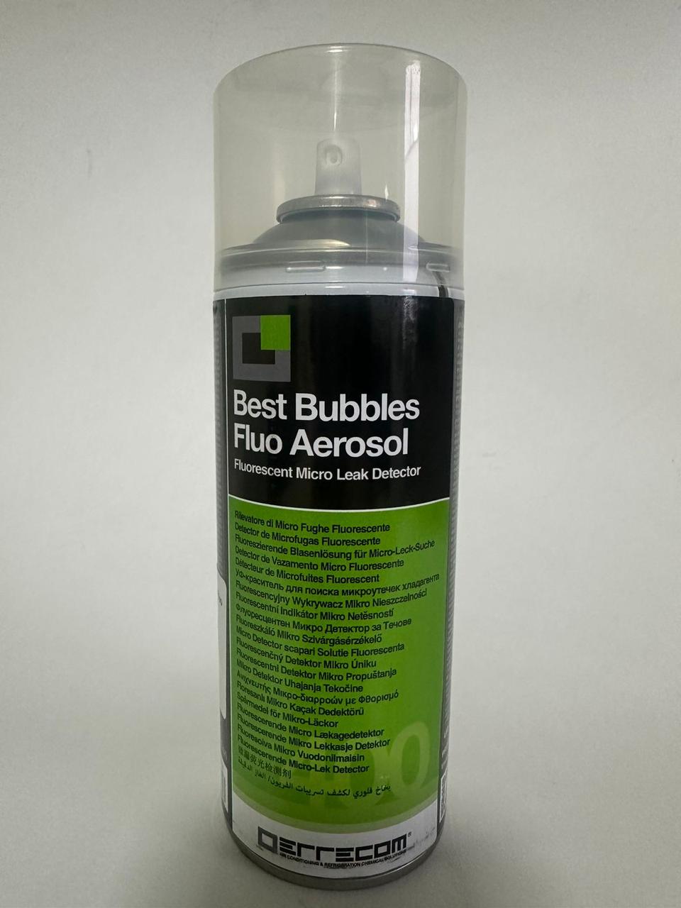 Аэрозоль-детектор утечек фреона Best Bubbles Fluo , Errecom (400мл)