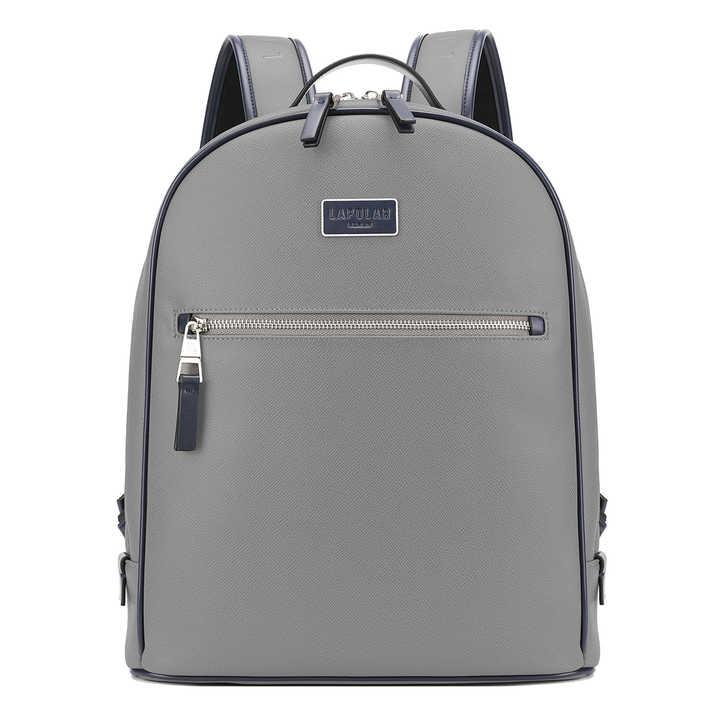 Кожаный рюкзак Lapolar Berlin M2004 (серый)