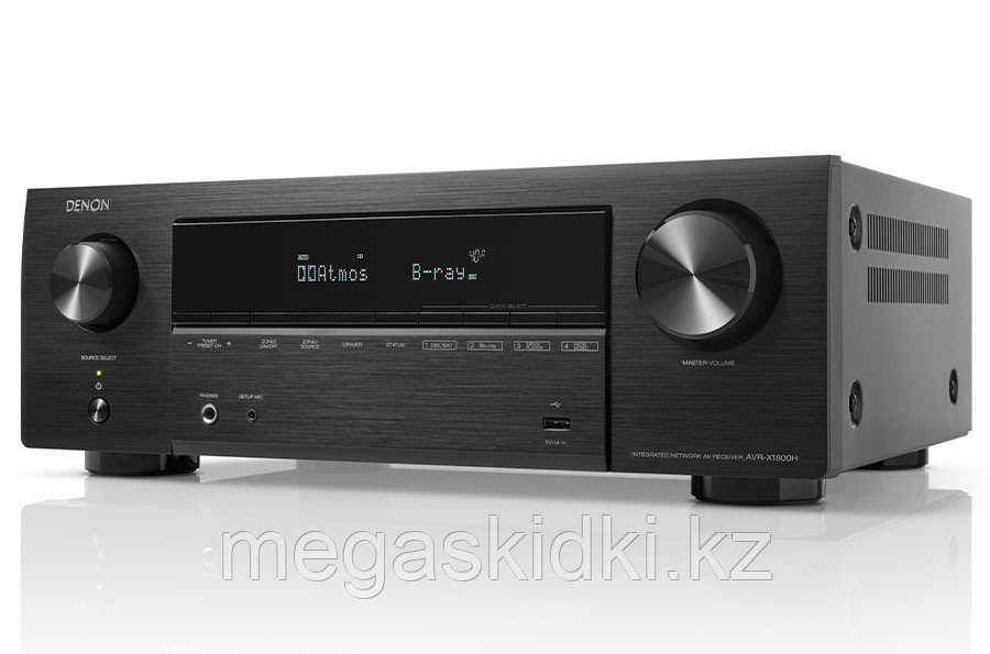 AV-ресивер 7.2 DENON AVR-X1800H Черный