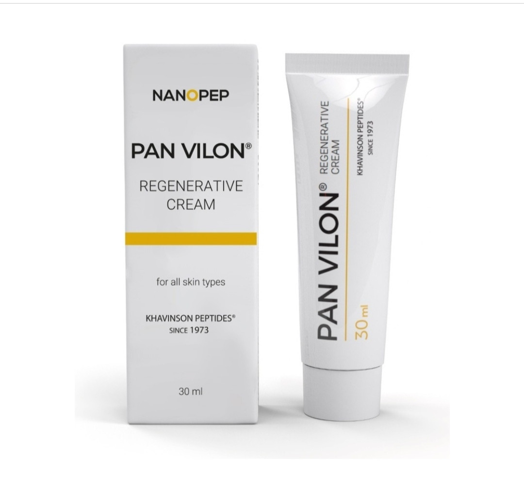 Крем ПАН ВИЛОН, PAN VILON® Регенирирующий, - пептид VILON, Khavinson Peptides®.