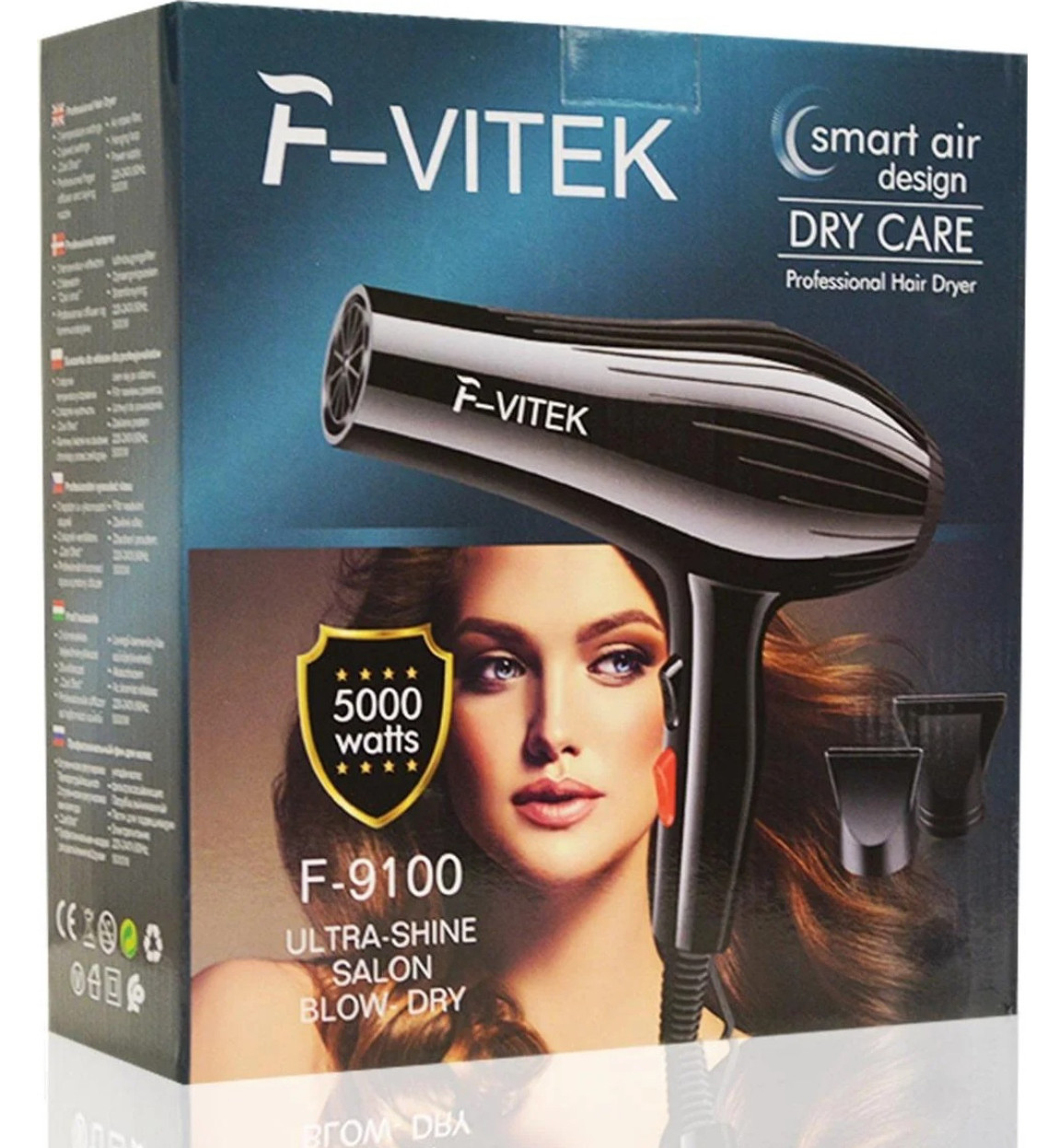 Vitek F-9100 фен 5000 W - фото 3 - id-p114103650