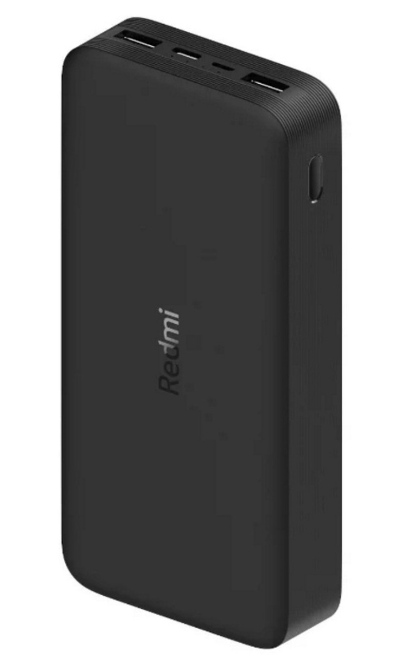 Внешний аккумулятор Xiaomi Redmi Power Bank 20000 мАч черный - фото 1 - id-p114103678