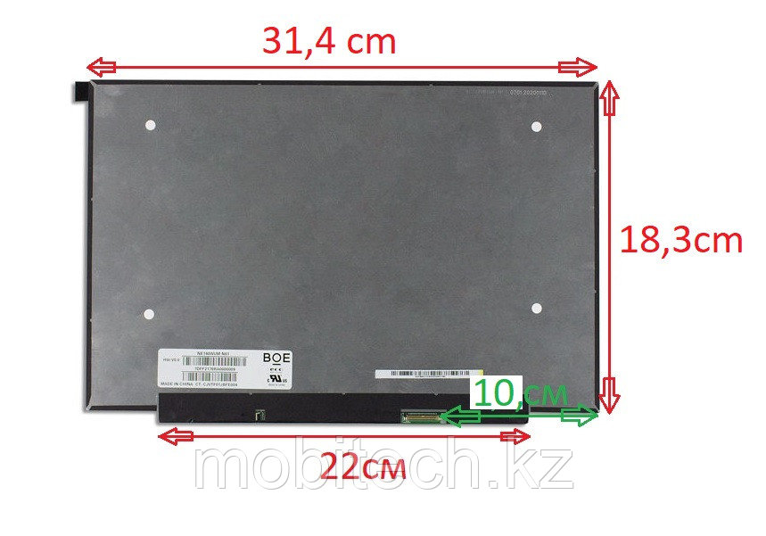 ЖК экран для ноутбука 14 NV140FHM-N67 V8.0 BOE 1920*1080 60HZ 30pin Без ушей, фото 1