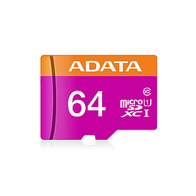 Карта памяти ADATA AUSDX64GUICL10A1-RA1 UHS-I CLASS10 A1 64GB 2-017095, фото 2