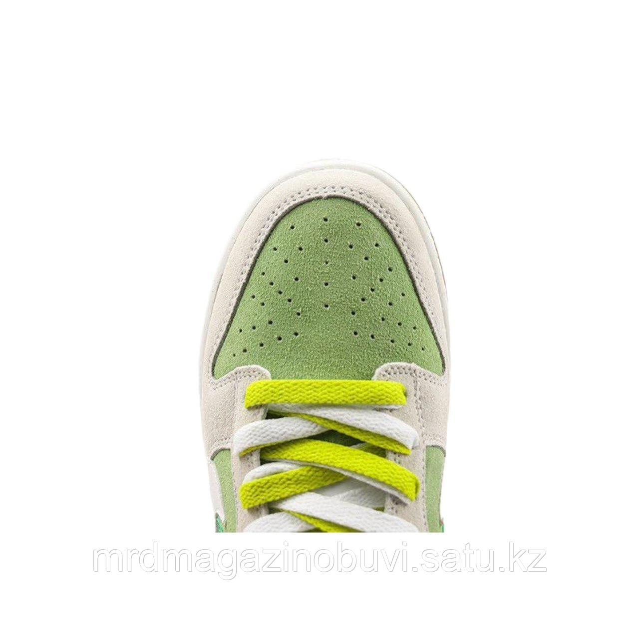 Кроссовки Nike Dunk Hare, зеленые - фото 8 - id-p114102836