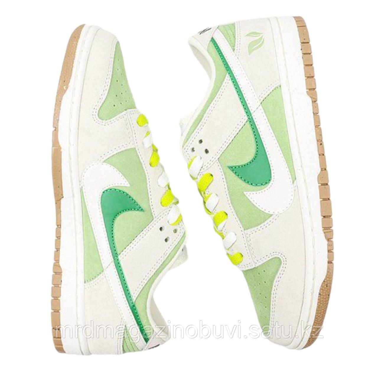 Кроссовки Nike Dunk Hare, зеленые - фото 2 - id-p114102836