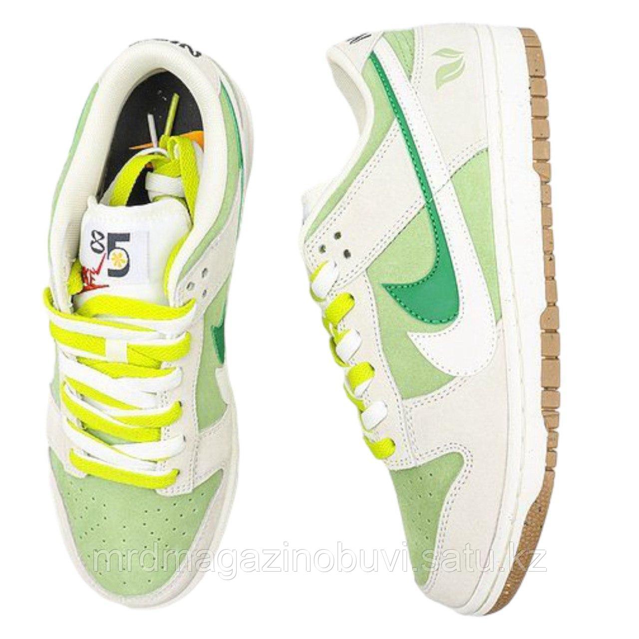 Кроссовки Nike Dunk Hare, зеленые - фото 6 - id-p114102836
