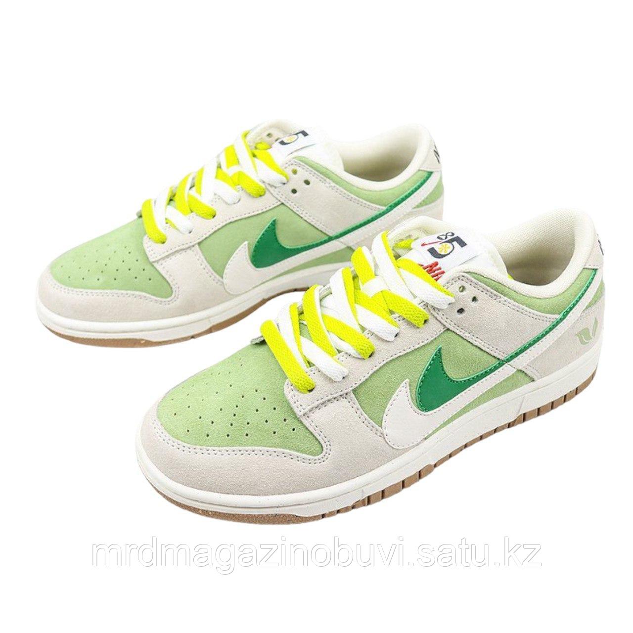 Кроссовки Nike Dunk Hare, зеленые - фото 1 - id-p114102836