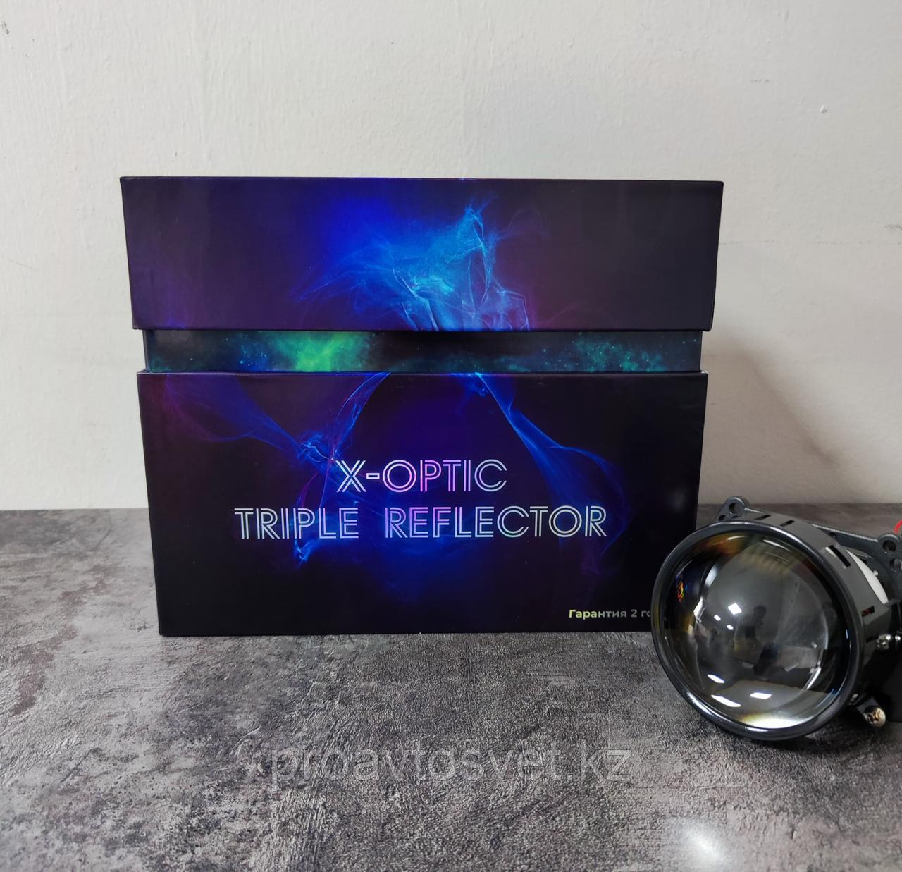 Би-лэд линзы X-optic Triple Reflector, фото 1