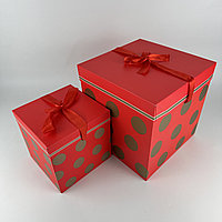 Подарочная коробка горох сред. 5099-2L