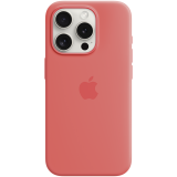 Чехол из силикона с MagSafe для iPhone 15 Pro - Гуава, модель A3125, бренд Apple - фото 1 - id-p114104411
