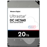 Жесткий диск серверный WD/HGST ULTRASTAR DC HC560 (3.5 , 20TB, 512MB, 7200 RPM, SATA 6Gb/s, 512E SE NP3), - фото 1 - id-p114104549