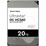 Жесткий диск серверный WD/HGST ULTRASTAR DC HC560 (3.5 , 20TB, 512MB, 7200 RPM, SATA 6Gb/s, 512E SE NP3), - фото 1 - id-p114104554