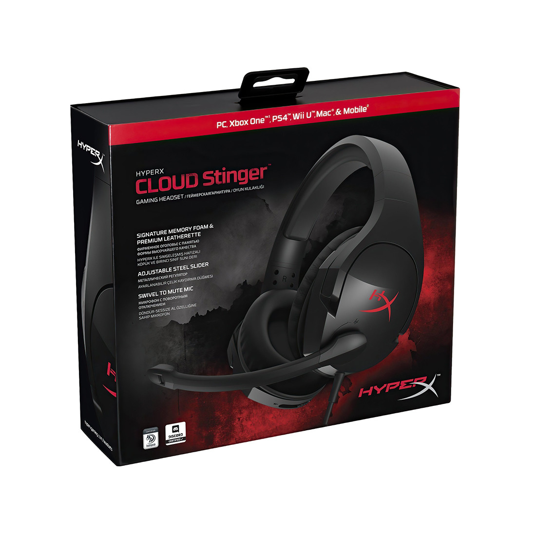 Игровая гарнитура с микрофоном HyperX Cloud Stinger 4P5L7AX#ARL - фото 3 - id-p114104909