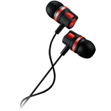 Наушники стерео с микрофоном Canyon EP-3, красные, длина кабеля 1.2м, размеры 21.5*12мм, вес 0.011кг
