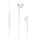 Наушники EarPods с разъемом для наушников 3.5 мм, модель A1472, бренд APPLE - фото 1 - id-p114104604