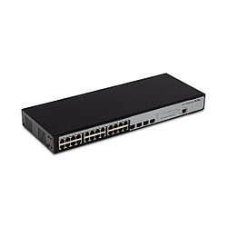 Коммутатор управляемый PoE с 24 портами Ethernet и 4 SFP-слотами H3C SMB-S1850-28P-GL