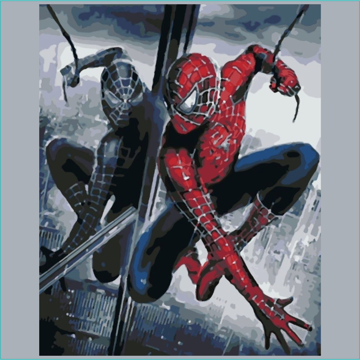 Картина по номерам "Человек-паук 3" (Marvel) (40х50)