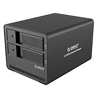 Док-станция HDD 3.5* ORICO 9528U3-EU-BK-BP USB3.0, SATAIII, HDDx2, BLACK