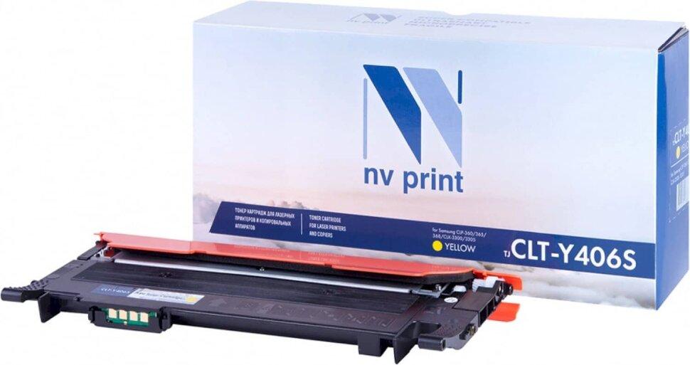 Картридж CLT-Y406S Yellow для Samsung CLP-360/365/368/CLX-3300/3305/3307 совместимый, фото 1