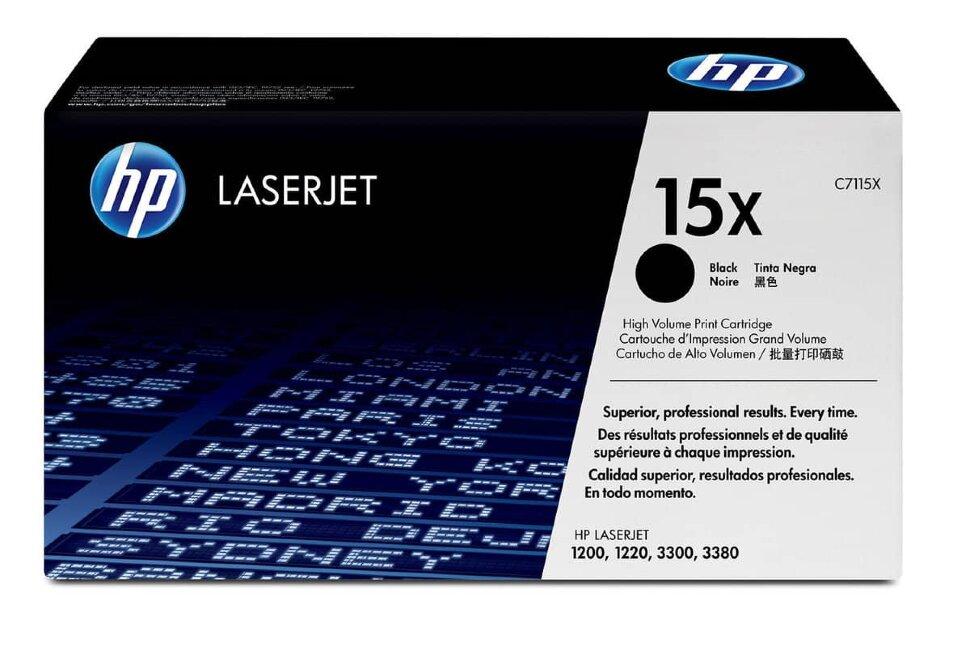 Картридж HP C7115X (15X) для LaserJet 1000/1005/1200/1220/3300/3380, фото 1