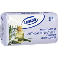 Мыло туалетное Luscan, антибактериальное с маслом чайного дерева, 100г