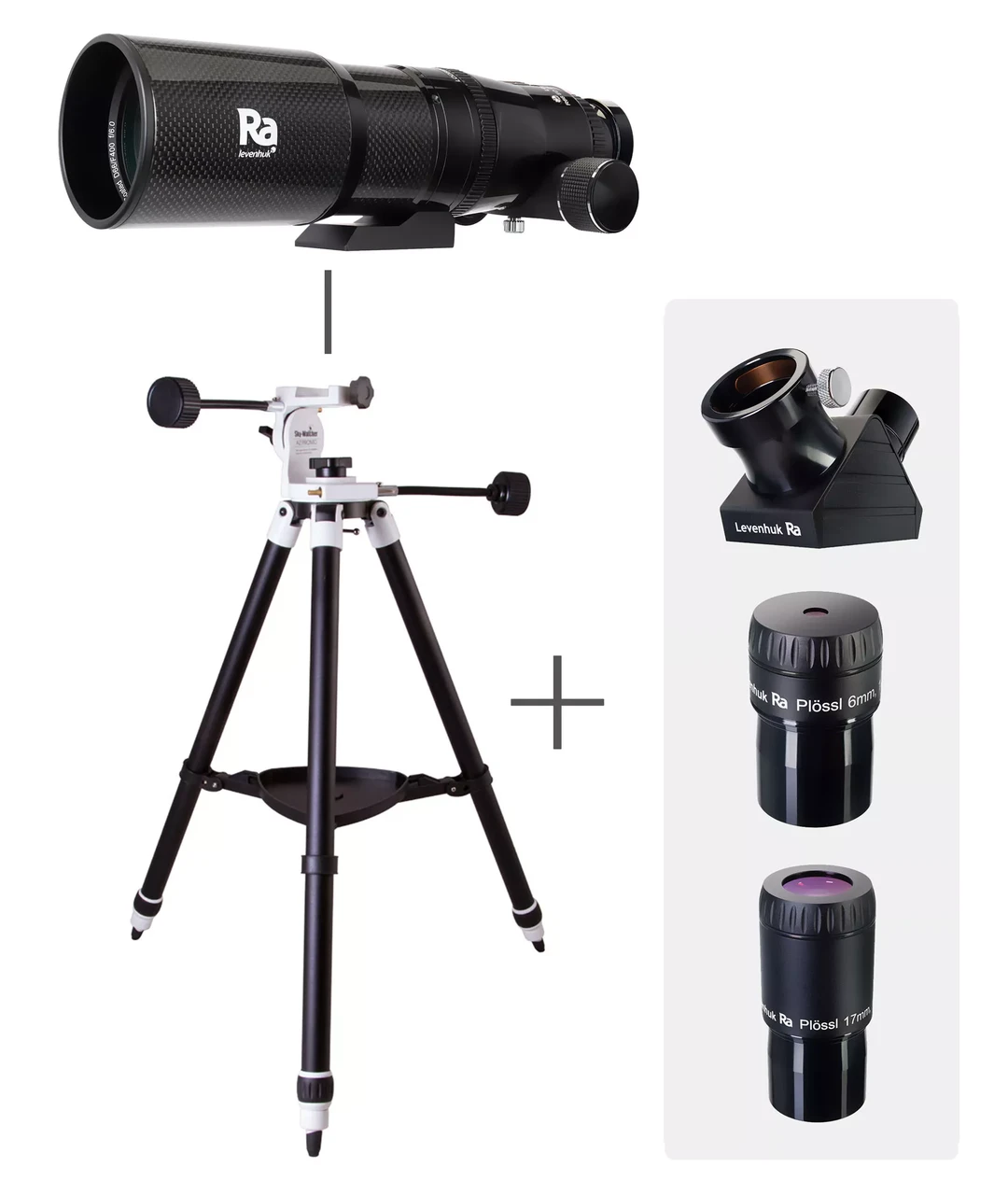 Levenhuk Ra R66 ED Doublet Carbon Kit v2, фото 1