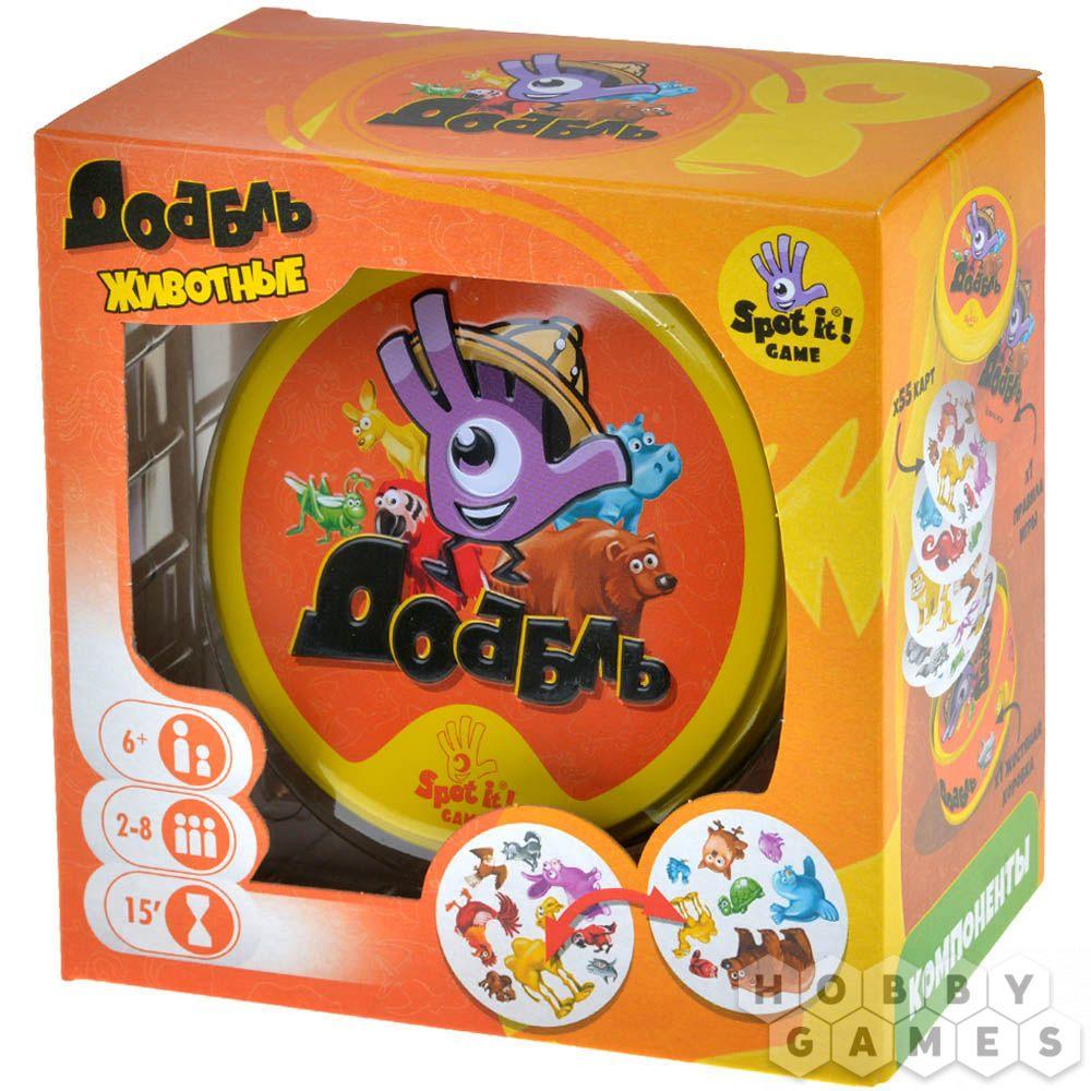 Настольная игра Доббль. Животные