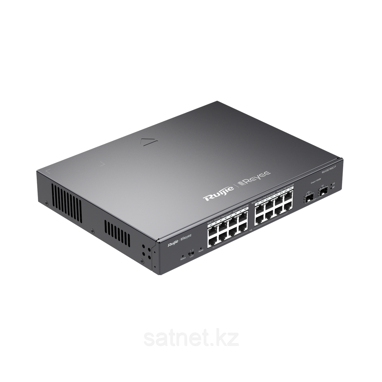 Коммутатор Reyee RG-ES218GC-P управляемый 16Gb*PoE 2 SFP Uplink PoE 240W, фото 1