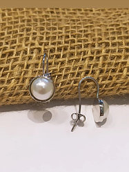 Серьги с жемчугом / EB60 / ( пр. Абая 141 )