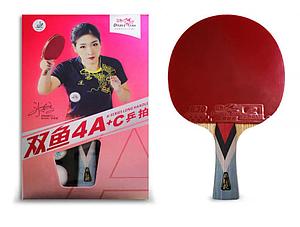 Профессиональная ракетка для настольного тенниса Double Fish (4A+C серия)