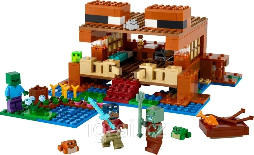 Lego 21256 Minecraft Лягушачий домик - фото 1 - id-p114114294