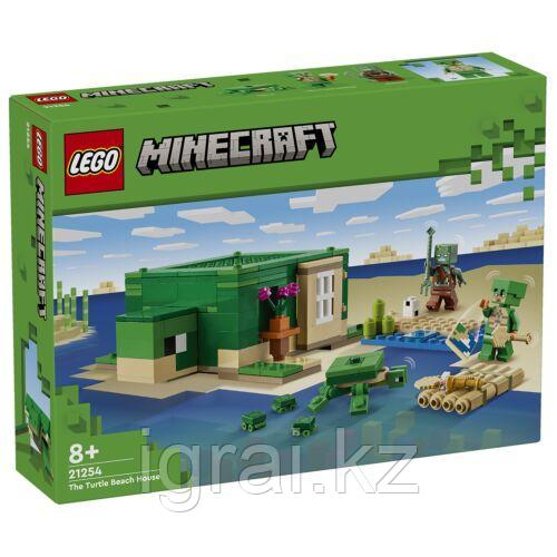 Lego 21254 Minecraft Пляжный дом черепахи - фото 5 - id-p114114303