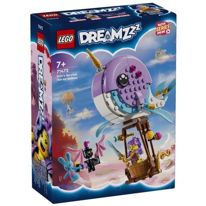 Lego 71472 DREAMZzz Воздушный шар Иззи "Нарвал"