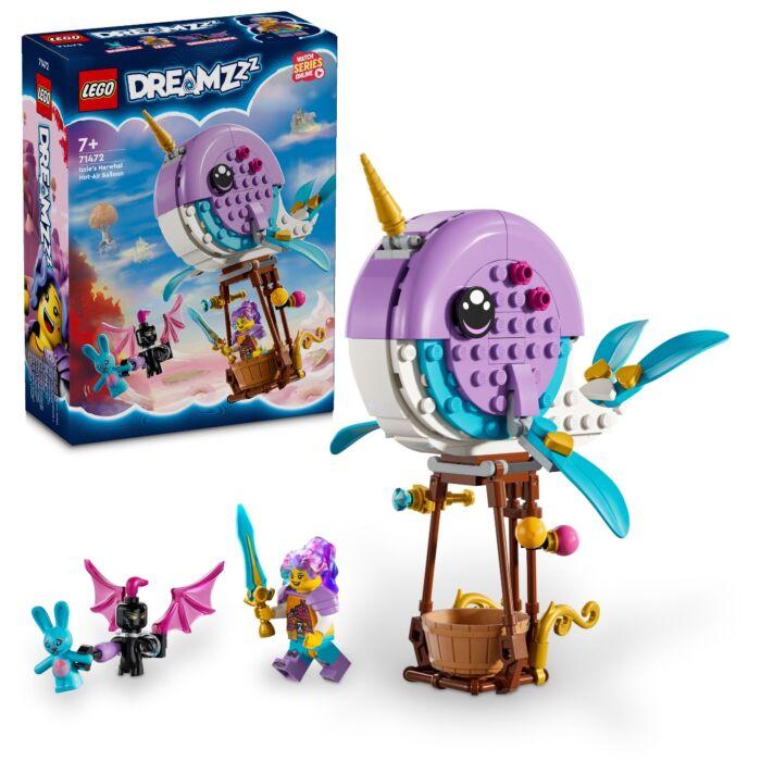 Lego 71472 DREAMZzz Воздушный шар Иззи "Нарвал"