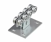 Опора роликовая сдвижных ворот для балки 71х60х3.5мм