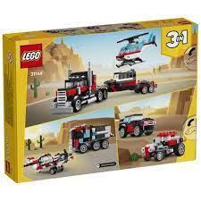 Lego 31146 Криэйтор Бортовой грузовик с вертолетом