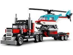 Lego 31146 Криэйтор Бортовой грузовик с вертолетом