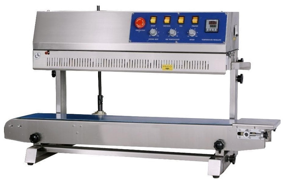 Роликовый конвейерный запайщик HUALIAN FRM-1010II SS (нерж.)